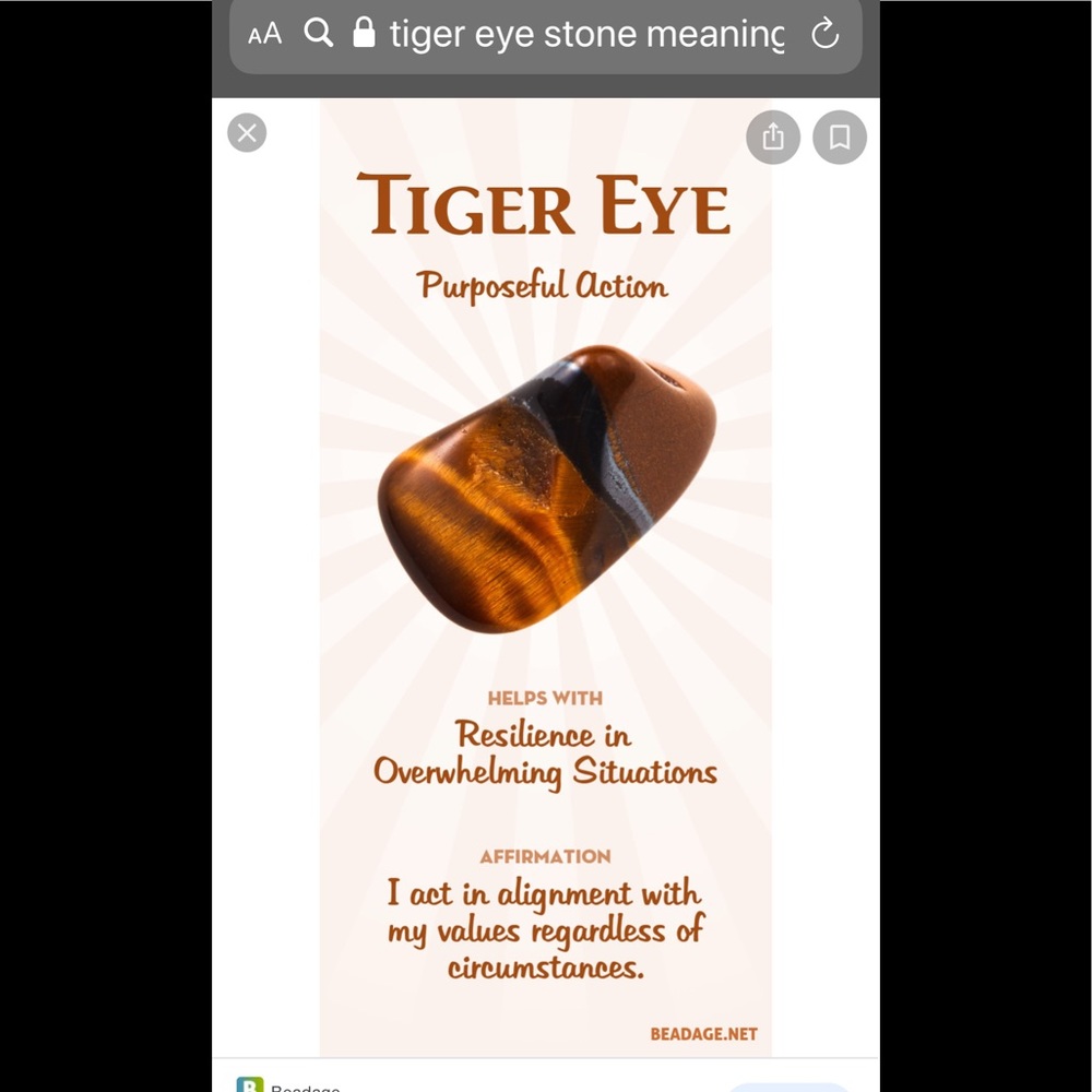 Tiger Eye Ring - Picture 6 of 9